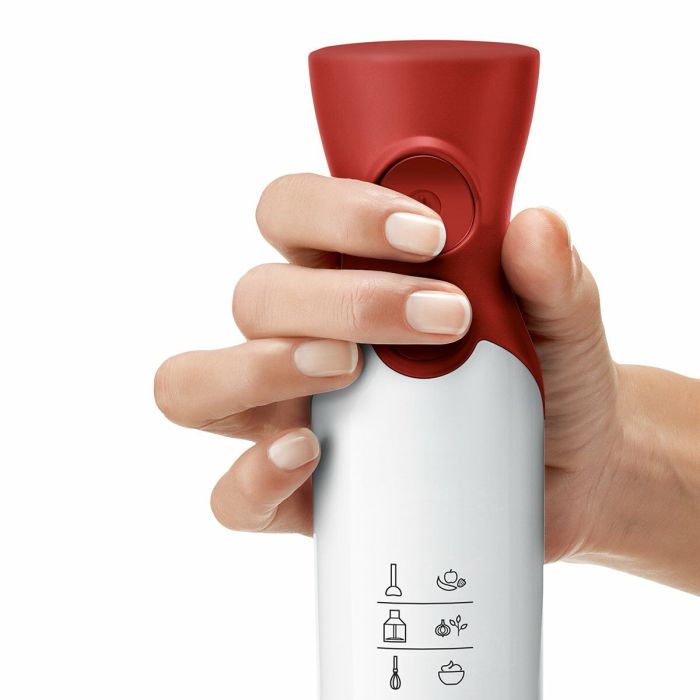 Batidora de Mano BOSCH MSM64010 Blanco Rojo 450 W 1