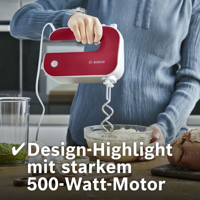 Batidora-Amasadora BOSCH MFQ40303 Rojo 500 W 500W 5
