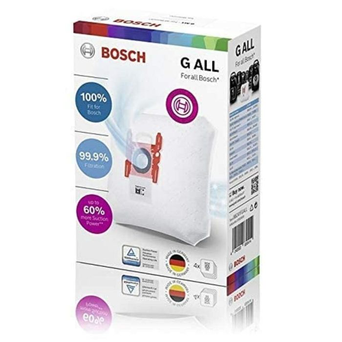 Bolsa de Recambio para Aspiradora BOSCH BBZ41FGALL (4 Unidades) 4