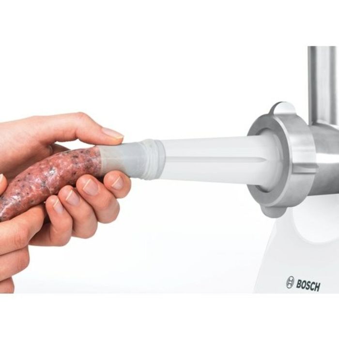 Picadora de Carne BOSCH MFW 3520W Blanco Acero Inoxidable 500 W 25 x 23 x 16 cm 3 Picadora de Carne BOSCH MFW 3520W Blanco Acero Inoxidable 500 W 25 x 23 x 16 cm 3