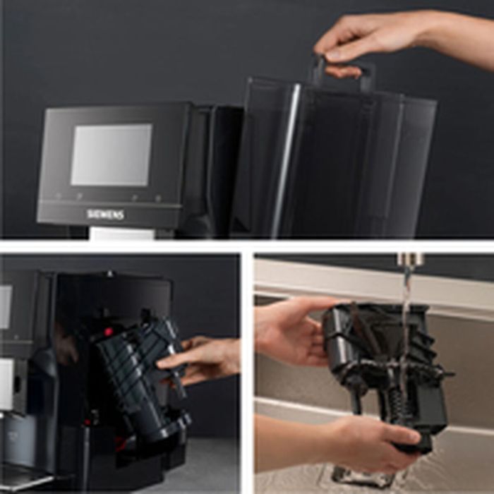 Cafetera Superautomática Siemens AG TP707R06 metálico Sí 1500 W 19 bar 2,4 L 11 Cafetera Superautomática Siemens AG TP707R06 metálico Sí 1500 W 19 bar 2,4 L 11