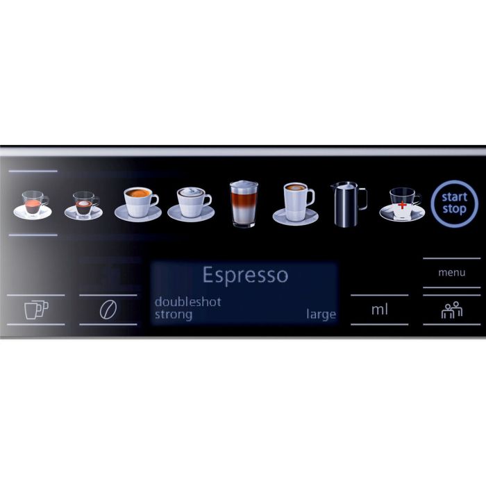 Cafetera Superautomática Siemens AG s100 Negro 1500 W 15 bar 1,7 L 2 Cafetera Superautomática Siemens AG s100 Negro 1500 W 15 bar 1,7 L 2