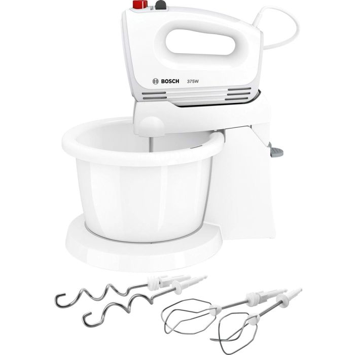 Batidora de Mano BOSCH MFQ2600W Blanco 375 W 8 Batidora de Mano BOSCH MFQ2600W Blanco 375 W 8