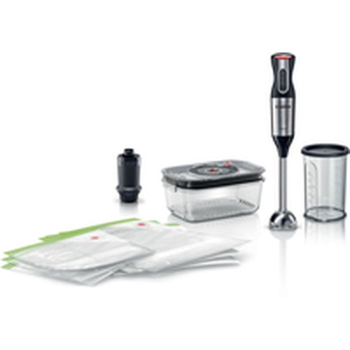 Batidora de Mano Multifunción con Accesorios BOSCH MS6CM61V2 Negro Plateado 1000 W 0 Batidora de Mano Multifunción con Accesorios BOSCH MS6CM61V2 Negro Plateado 1000 W 0