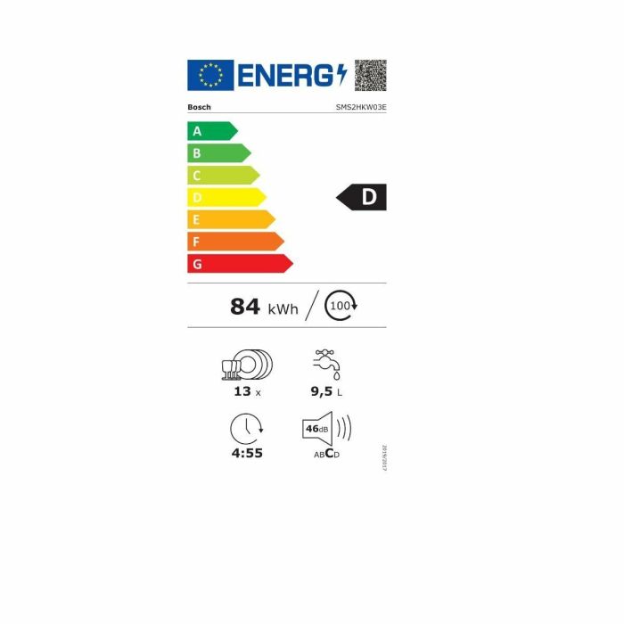 Lavavajillas BOSCH SMS2HKW03E 60 cm 1