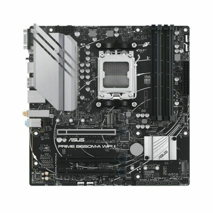 Asus PRIME B650M-A WiFi II Placa Base AMD B650 Micro ATX AM5 ASU1691056882873