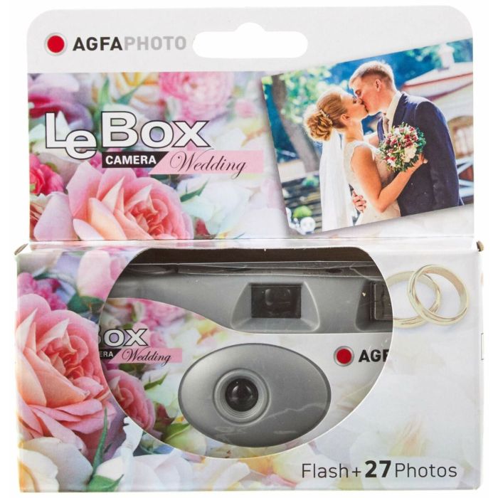 Cámara de fotos Agfa LeBox Wedding Flash 400 1