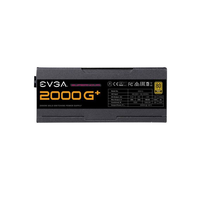 Fuente de Alimentación Evga SuperNOVA 2000 G1+ 2000 W 80 Plus Gold Modular 3