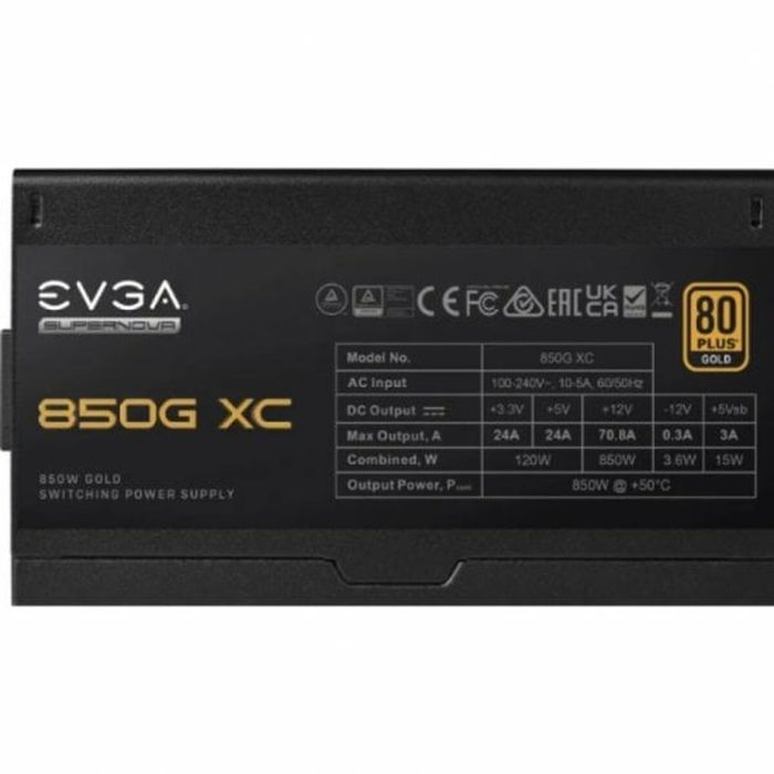 Fuente de Alimentación Evga SuperNOVA 850G XC 850 W 80 Plus Gold 3