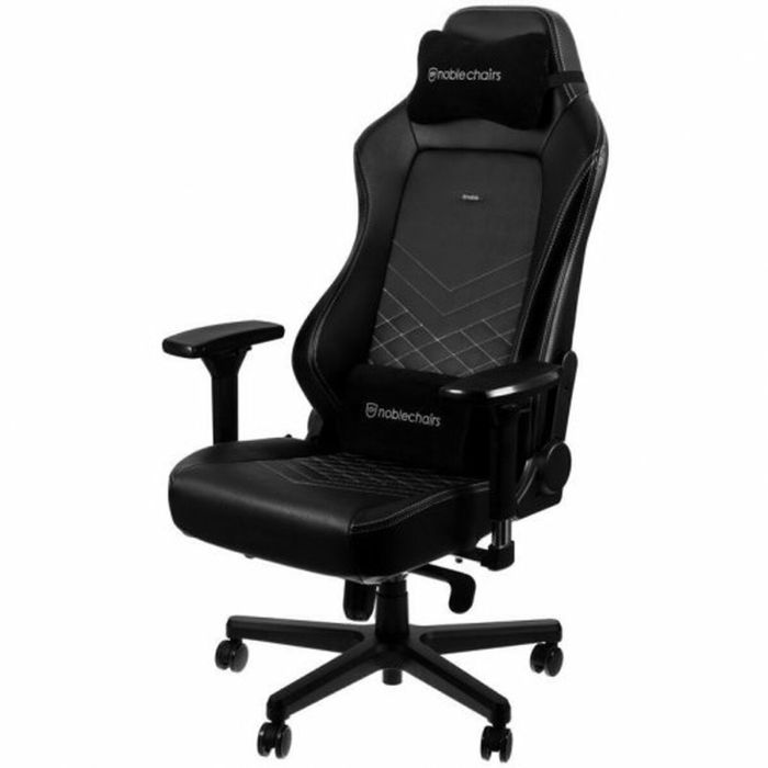 Silla Gaming Noblechairs Hero Negro/Blanco Cuero 7 Silla Gaming Noblechairs Hero Negro/Blanco Cuero 7