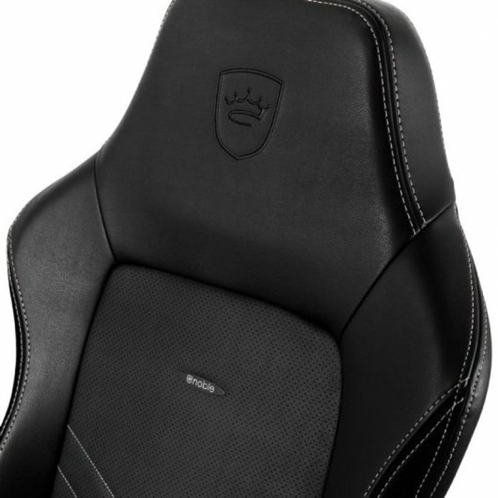 Silla Gaming Noblechairs Hero Negro/Blanco Cuero 4 Silla Gaming Noblechairs Hero Negro/Blanco Cuero 4