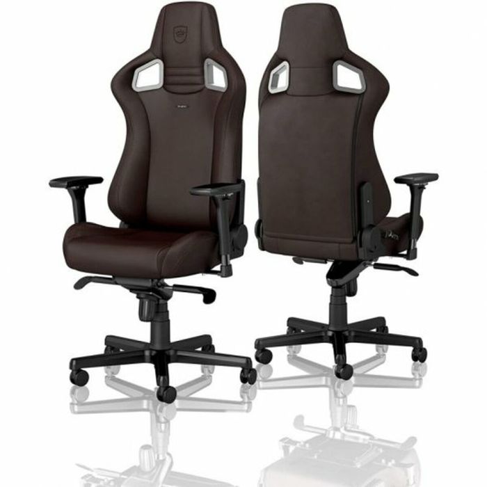 Silla Gaming Noblechairs Epic Marrón Negro 5