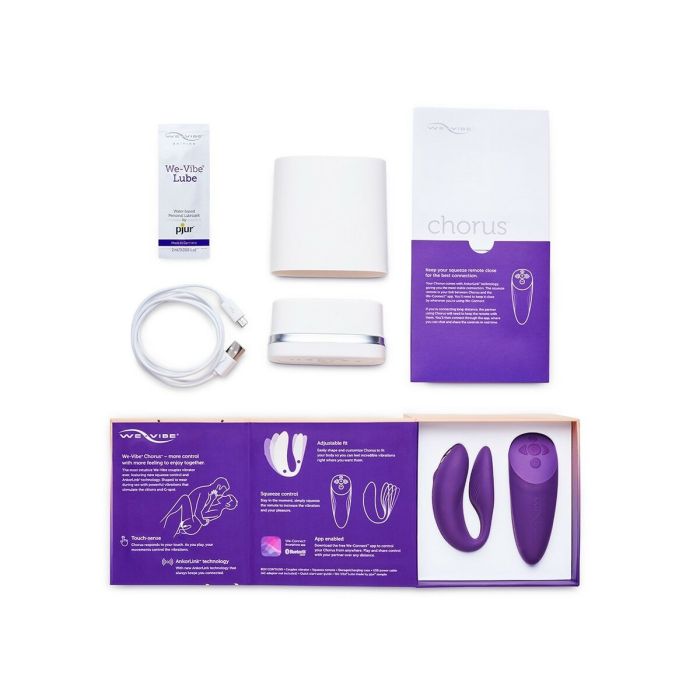 Vibrador para Parejas We-Vibe Morado 9