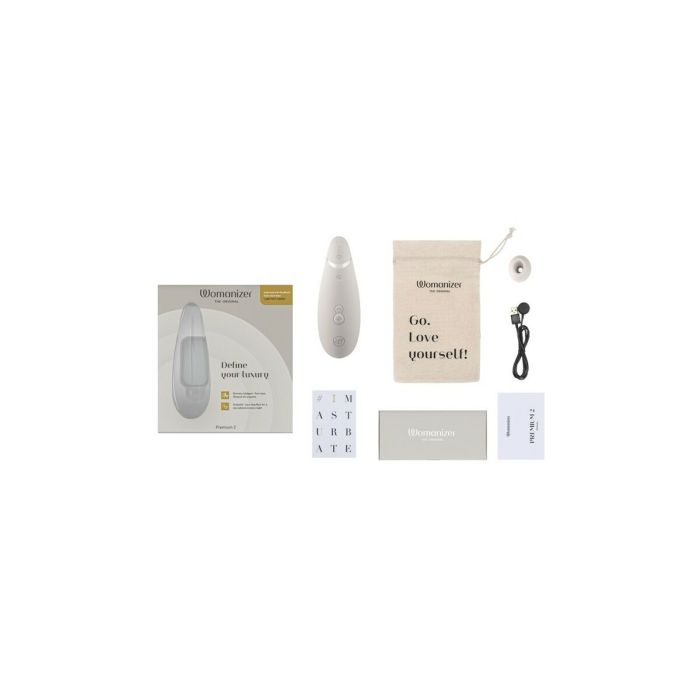 Vibrador Womanizer WOM163-GRAY Gris 5