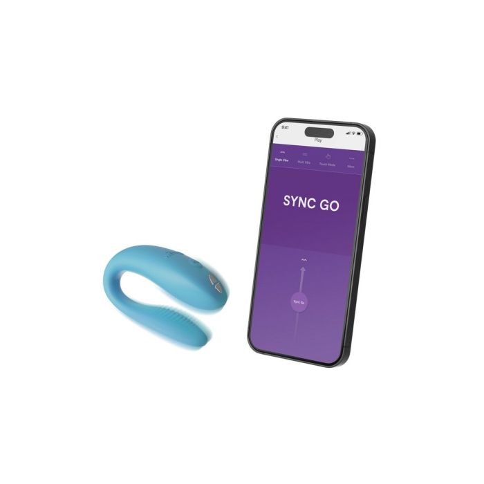 Vibrador para Parejas We-Vibe Turquesa 8