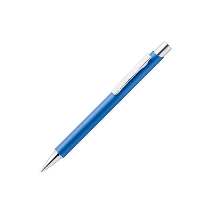 Staedtler bolígrafo retráctil elance m recargable tinta azul color azul pacífico 10u
