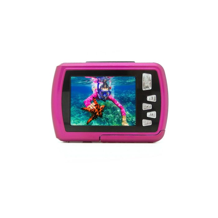 Cámara Digital W2024 Rosa Sumergible 1 Cámara Digital W2024 Rosa Sumergible 1