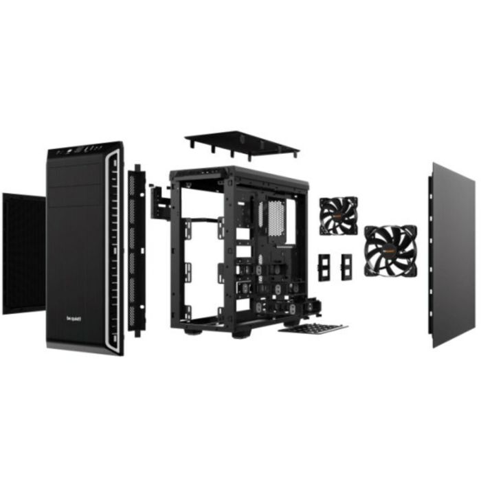 Caja Semitorre ATX/mATX Be Quiet! Pure Base 600 Negro 5 Caja Semitorre ATX/mATX Be Quiet! Pure Base 600 Negro 5