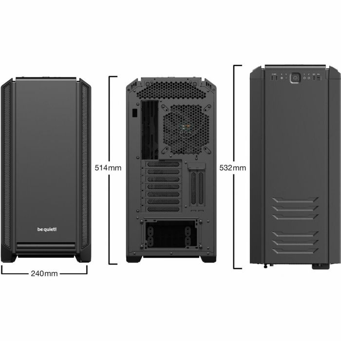 Caja Semitorre ATX Be Quiet! BG026 Negro 33 Caja Semitorre ATX Be Quiet! BG026 Negro 33