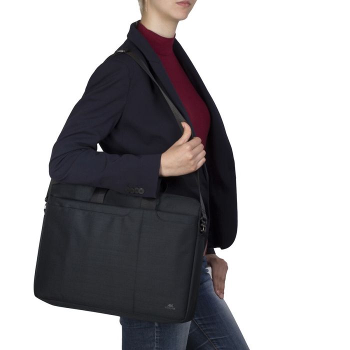 Maletín para Portátil Rivacase Biscayne 15,6" Negro 15,6" 41 x 29 x 65 cm 1 Maletín para Portátil Rivacase Biscayne 15,6" Negro 15,6" 41 x 29 x 65 cm 1