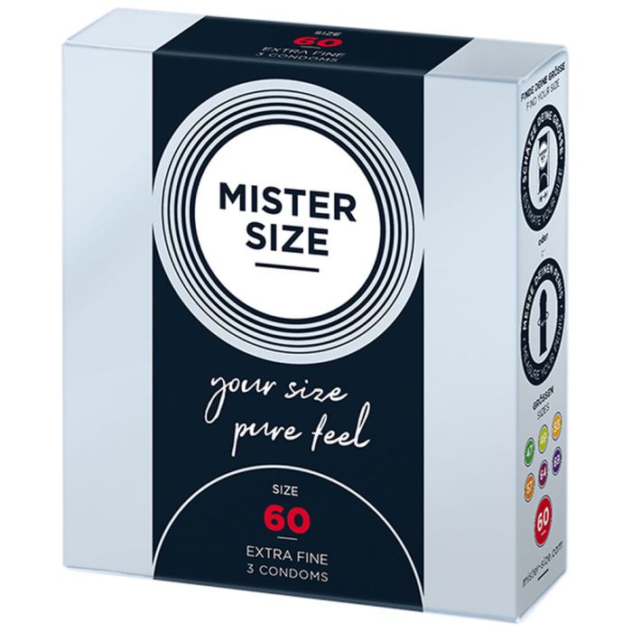 Preservativos Mister Size Extrafinos (60 mm) 2