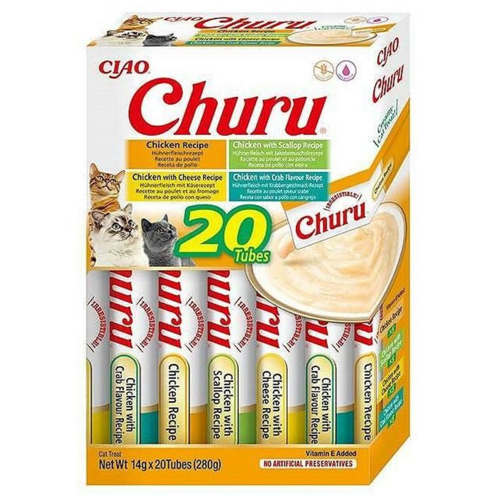 Churu Cat Variedades De Pollo 20x14 gr