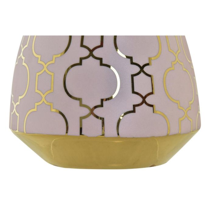 Jarron Oriental DKD Home Decor Rosa Dorado 16 x 18 x 16 cm 1 Jarron Oriental DKD Home Decor Rosa Dorado 16 x 18 x 16 cm 1