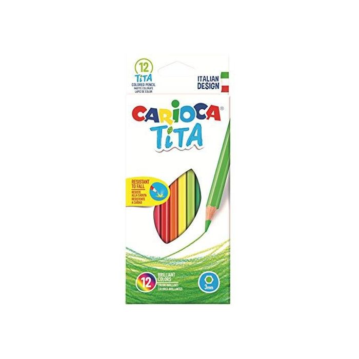 Carioca Lápices de colores tita - caja de 12