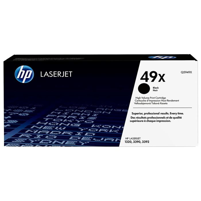 Toner Hp Laserjet Smart 1320- 1320N-1320Nw-1320Tn 3390-3392 49X Negro Alta Capacidad -6.000Pag- 1