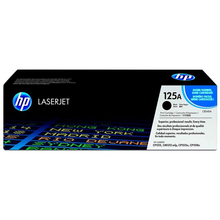 HP 125A Toner HP125A Negro (CB540A) 1