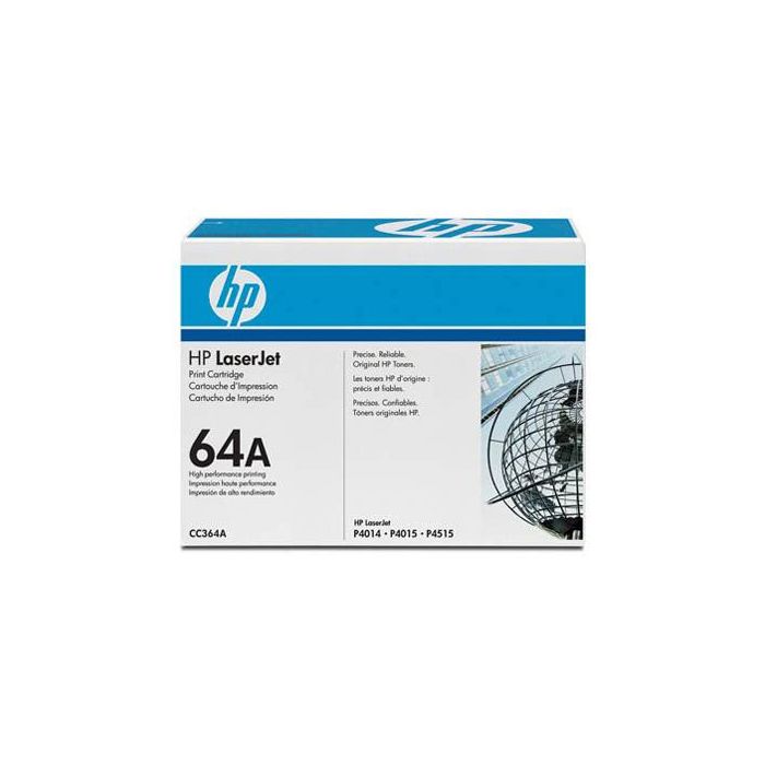 HP 64A Toner HP64A Negro (CC364A)