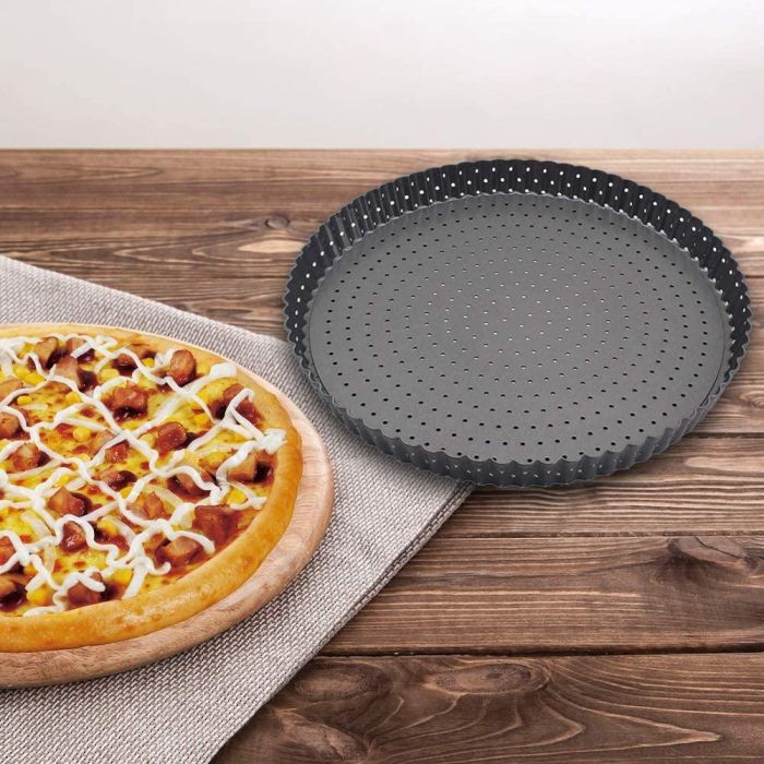 Molde para Tarta Desmontable Perforado 24x5 cm Quttin (12 Unidades) 7 Molde para Tarta Desmontable Perforado 24x5 cm Quttin (12 Unidades) 7