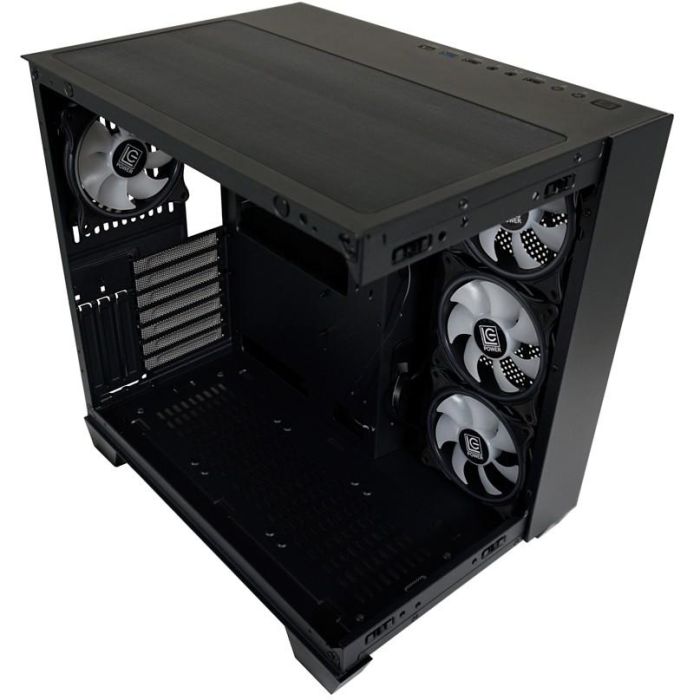 LC-Power 809B Midi Tower PC Gaming Negro ATX/EATX/microATX/Mini-ITX con Ventana Lateral y Panel de Vidrio Templado 8 LC-Power 809B Midi Tower PC Gaming Negro ATX/EATX/microATX/Mini-ITX con Ventana Lateral y Panel de Vidrio Templado 8