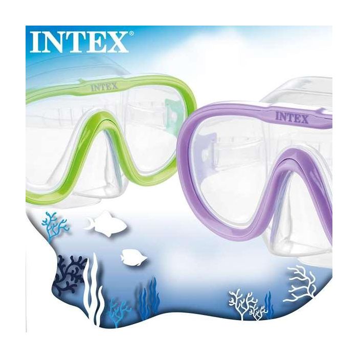 Intex Gafa Buceo Sea Scan Swin Policarbonato +8 Años Modelos Surtidos 4