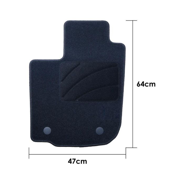 Alfombra A Medida Dacia Sandero 2016-Presente 5Pz OCCDC0014 2