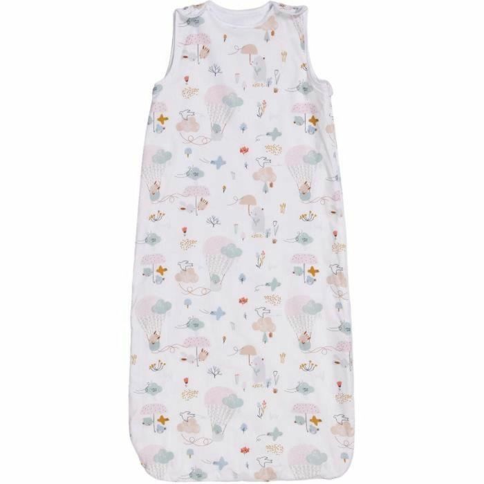 Tineo TIN3275051161100 Edredón de Verano Globos Ajustable Blanco