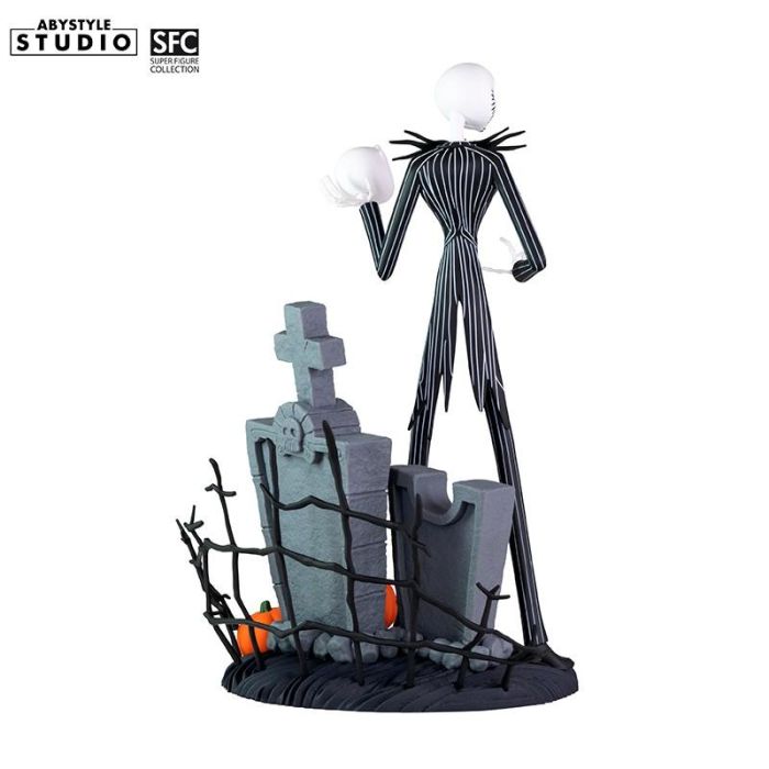 Abystyle Figura Jack Skellington Pesadilla Antes de Navidad Coleccionable con 3 Cabezas Intercambiables de PVC 20cm 6 Abystyle Figura Jack Skellington Pesadilla Antes de Navidad Coleccionable con 3 Cabezas Intercambiables de PVC 20cm 6