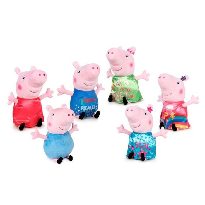 Peluche mosquidolls peppa pig 20cm (con protección antimosquitos) - modelos surtidos 1