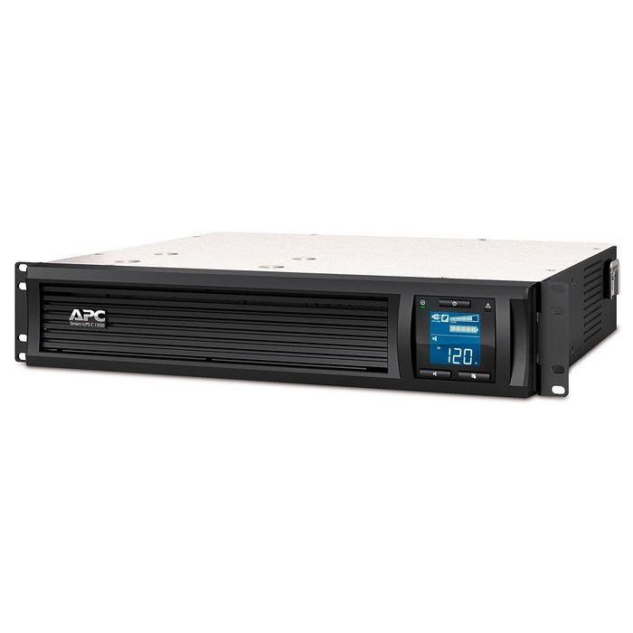 APC Smart-UPS 1.5 kVA 900W, 170-300V, 50/60Hz, Negro, 432x477x86mm, Onda Senoidal Pura para Servidores con PFC