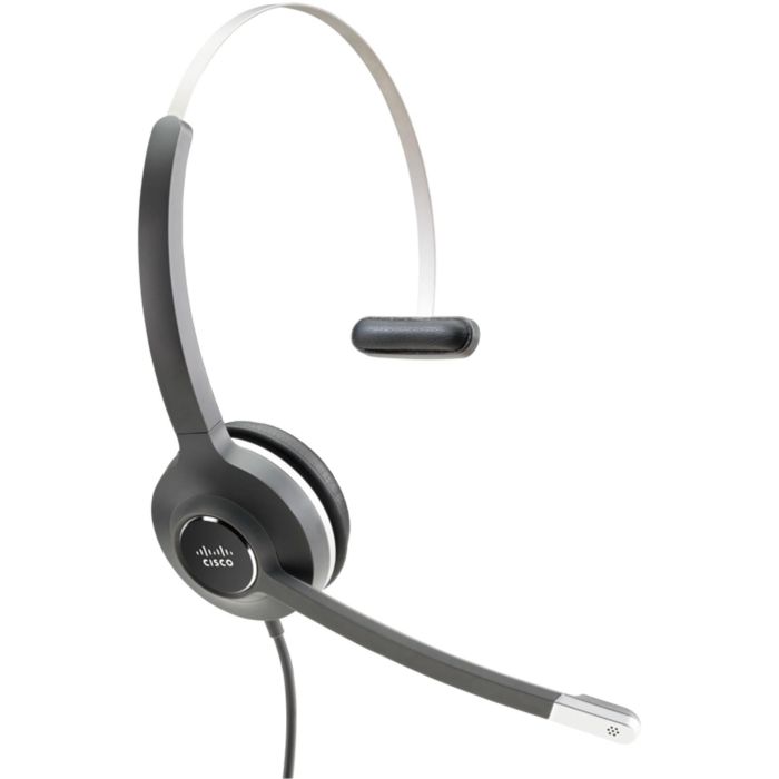 Cisco Headset 531 Mono Auricular Alámbrico para Oficina/Centro de Llamadas - Diadema Negro/Gris con Controles en Cable 0 Cisco Headset 531 Mono Auricular Alámbrico para Oficina/Centro de Llamadas - Diadema Negro/Gris con Controles en Cable 0