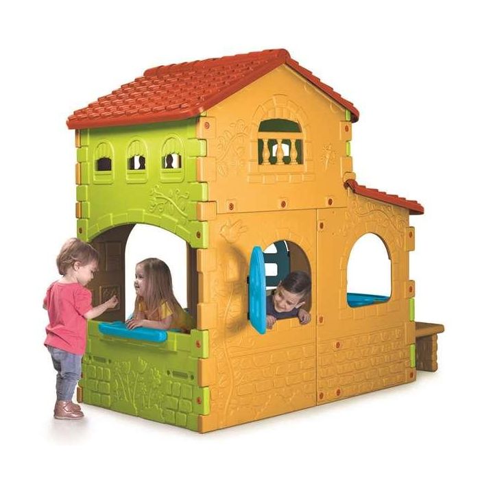 Feber Casa Super Villa 180x110x206 cm con sonidos, pilas LR44 incluidas, para niños de 3 a 10 años 3