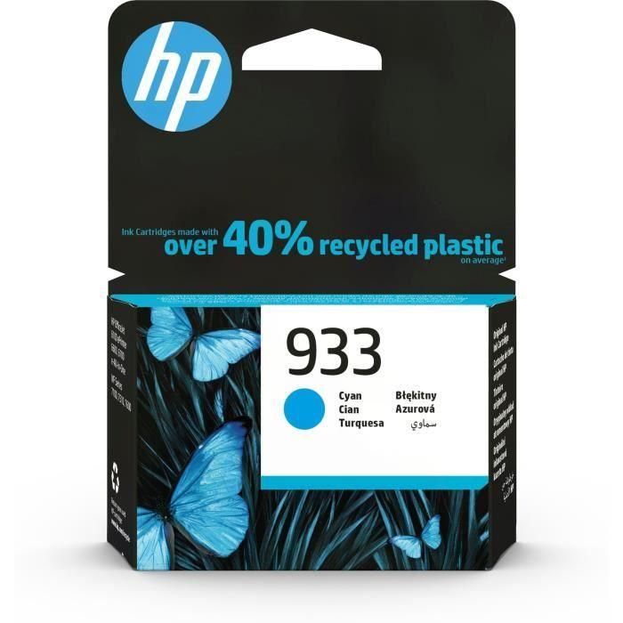 Hp Tinta Cian Officejet 6100, 6600, 6700, 7100, 7500, 7600 Series - Nº 933