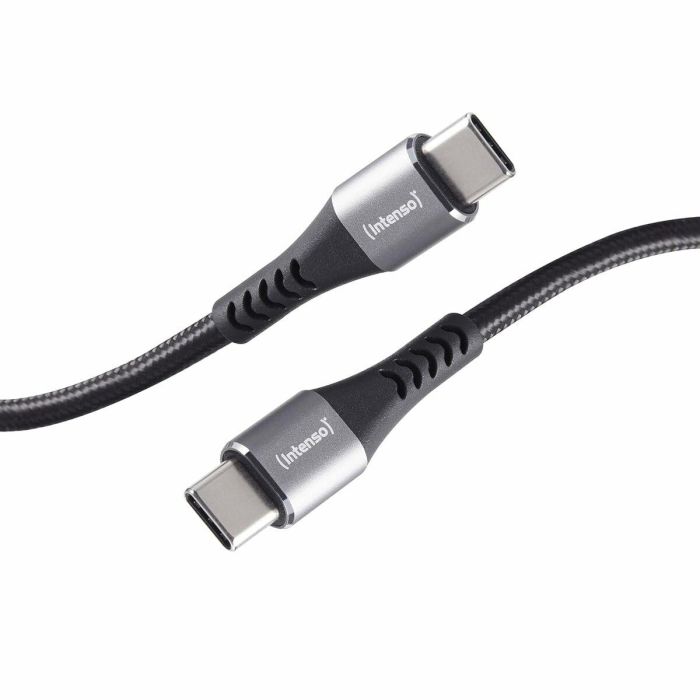 Cable USB-C a USB-C INTENSO C315C Negro 5 Cable USB-C a USB-C INTENSO C315C Negro 5