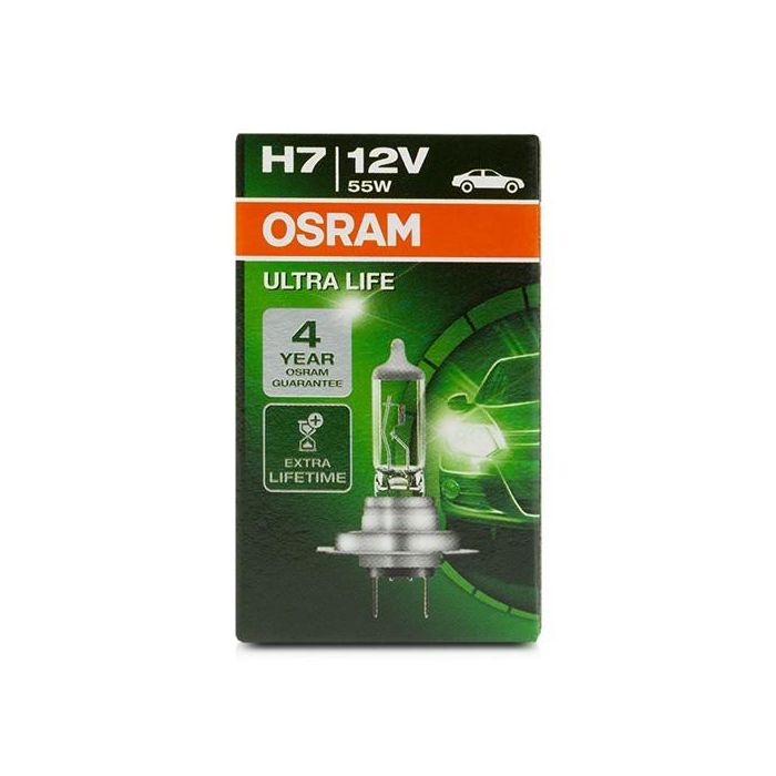 Halogen Osram Ultra Life H7 12 V 55 W OS64210ULT 2 Halogen Osram Ultra Life H7 12 V 55 W OS64210ULT 2