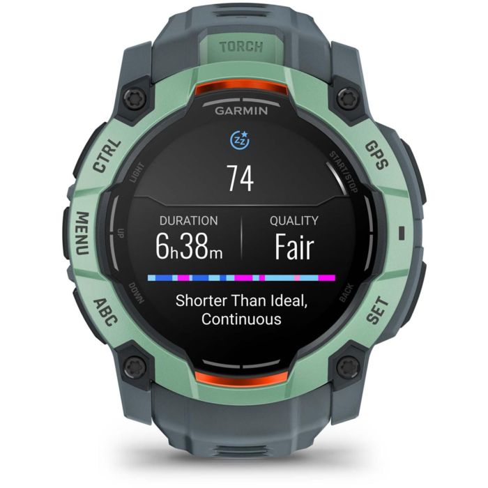 Garmin Instinct 3 AMOLED Smartwatch 50mm twilight/neo tropic con GPS y pantalla táctil 7
