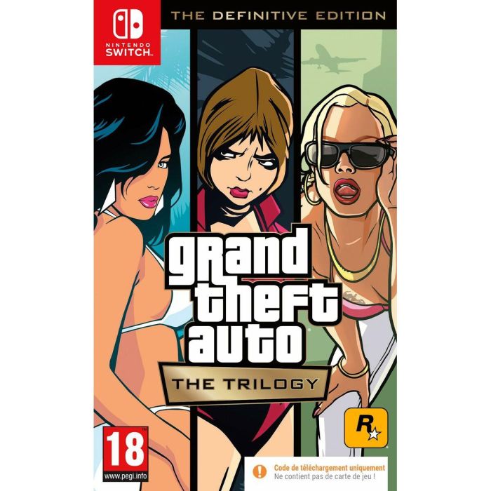 Rockstar Games GTA The Trilogy - The Definitive Edition - Juego Nintendo Switch - Código en una caja 5026555072250 8