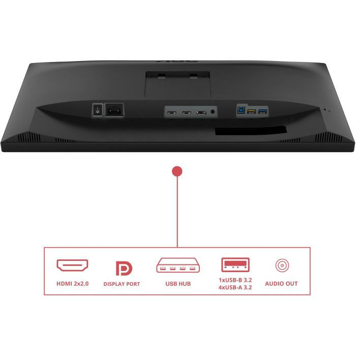 AOC U27E3UF Monitor 27 Pulgadas 4K UHD 3840 x 2160 Pixeles 4 ms IPS Negro 8 AOC U27E3UF Monitor 27 Pulgadas 4K UHD 3840 x 2160 Pixeles 4 ms IPS Negro 8