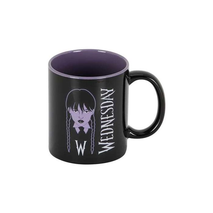 Karactermania Taza Miércoles Braid Cerámica 9,5x13x7,8 cm 1