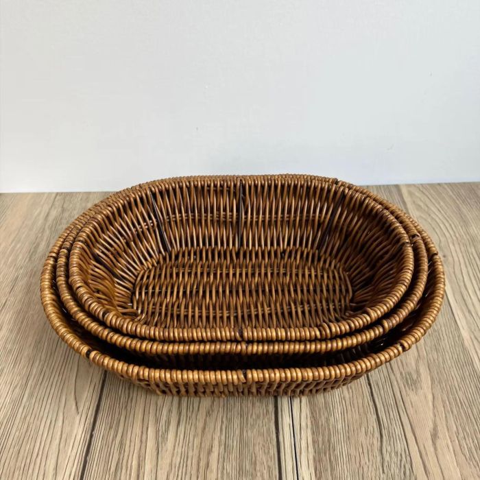 Cesta Pan Oval Pp Reforzada 28.5Cm My Bar (18 Unidades) 5 Cesta Pan Oval Pp Reforzada 28.5Cm My Bar (18 Unidades) 5