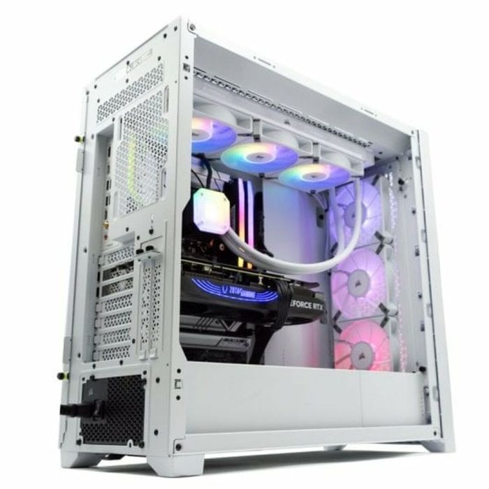 PC de Sobremesa PcCom iCUE Intel Core i7-13700KF 32 GB RAM 2 TB SSD Nvidia Geforce RTX 4070 4